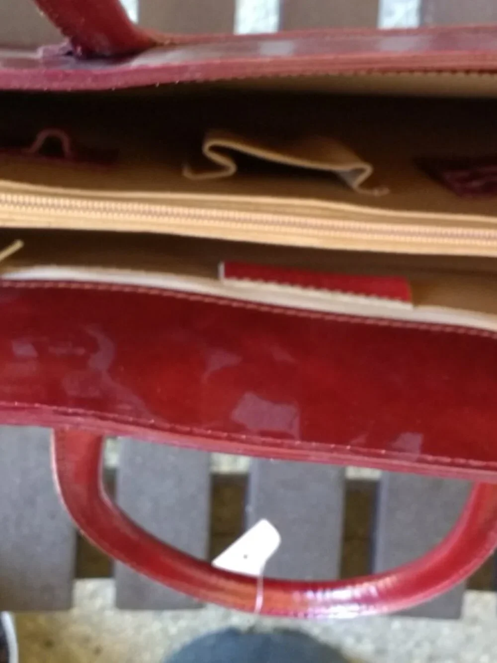 Alex Florenze Italian hand made leather briefcase